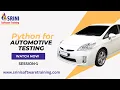 PYTHON FOR AUTOMOTIVE TESTING SESSION-1