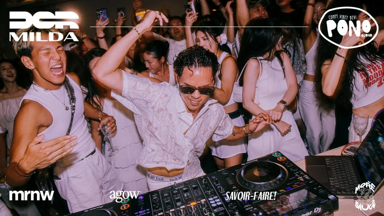 DCR MILDA LIVE SET AT PONO BUONO SEOUL, cover art