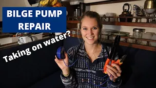 Repairing our Automatic Bilge Pump // Living on a Sailboat in Canada Ep. 2