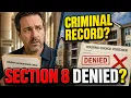 Can a Criminal Record Disqualify You From Section 8 Housing