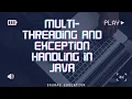 Java Multi-Threading Exception Handling Complete Guide with Examples
