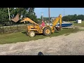 John T Henry Auction Co LLC lot 700a Ford 3600 Backhoe Cultra Rd