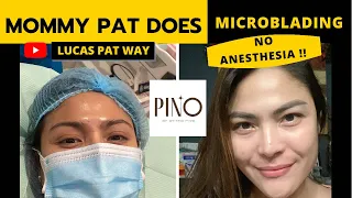 microblading no anesthesia lucas pat way