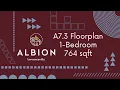 Albion Lawrenceville - A7 3 Floorplan