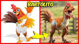 ¡La GRANJA DE ZENÓN Si Fueran DINOSAURIOS!😱🦖+Adivina La Canción😀🎶¿Como se llama la Canción?🎵Rey Quiz