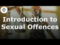 Introduction to Sexual Offences Criminal Law