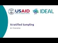 Stratified Sampling