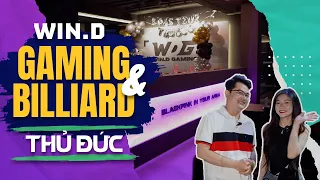Quán Nét lớn nhất Việt Nam - Win.D Gaming Thủ Đức 400 Máy / Billiards / PS5 / Cinema private