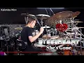 Download Lagu Steelheart - She's Gone | Drum cover by Kalonica Nicx