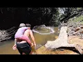 Download Lagu TITOI IKUT MENJALA DI SUNGAI TEPI RUMAH PANJANG // MAKAN TENGAHARI LAUK KAKI AYAM GORENG // 