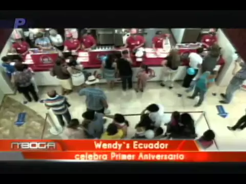 Wendy´s Ecuador celebra primer aniversario