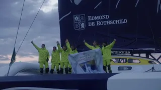 Sailing WoW ROLEX Fastnet Race First Around Rock and Home Edmund De Rothschild. Hugo Boss Report #2