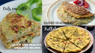 2 Best Egg Diet Recipes : Fluffy Egg Omelette for Weight Loss | Healthy Breakfast Ideas. 
