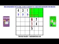 Learn Sudoku 6x6 techniques Sudoku for kids tutorial with animation