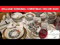 William Sonoma Christmas Table Setting Decor SNEAK PEAK Shop with ME Inspirations Holiday Decor