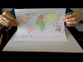 Labeling the seven Continents