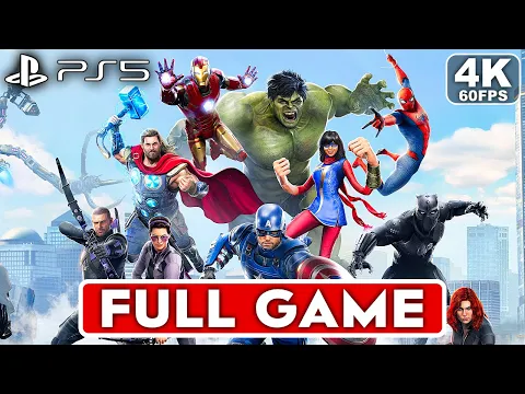 Download MP3 MARVEL'S AVENGERS Gameplay Walkthrough Part 1 FULL GAME [4K 60FPS PS5] - No Commentary
