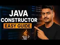 Java Constructors Explained Full Beginner to Pro Guide