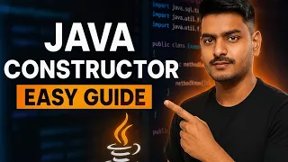 Java Constructors Explained Full Beginner to Pro Guide