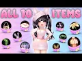 ALL 10 NEW EASTER ITEMS TOGGLES SHOWCASE in Royale High ROBLOX