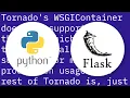What is the proper way to thread tornado flask app