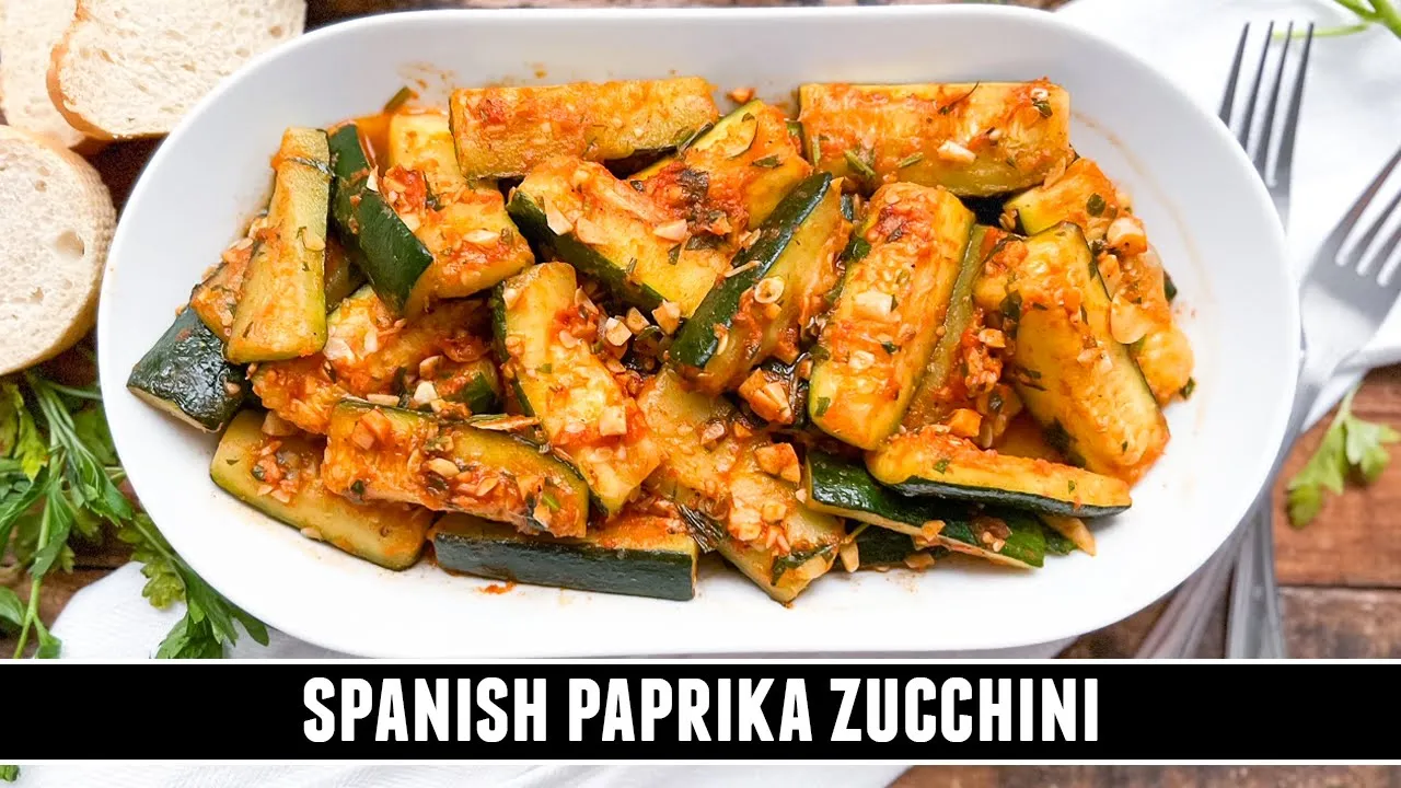 Spanish Paprika Zucchini   Irresistibly Delicious and Easy Recipe