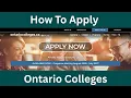 How to Apply for Ontario Colleges Step-by-Step Guide for 2025
