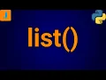 Python List Constructor