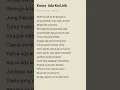 Download Lagu Lirik karna ada ko #lagutimur