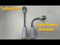 New Arrivals - Lybuorze Light Socket Extender Compatible with All Bulb Sockets