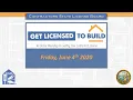 Get Licensed to Build Workshop Episode