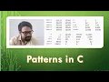 Pattern Programs in C Star Number Patterns Explained