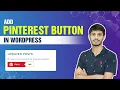 Download Lagu How To Add Pinterest “Pin It” Button In Your WordPress Blog | WordPress Tutorial