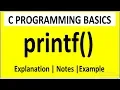 printf in C Programming Output Function in C Programming