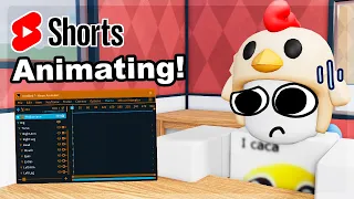ANIMATING LATE NIGHT STREAM !! #shorts