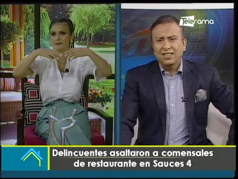 Delincuentes asaltaron a comensales de restaurante en Sauces 4