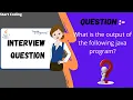 constructor interview question simple example in constructor