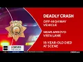 Carson City deputies investigating deadly crash near Arroyo Vista Lane