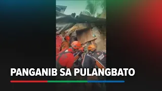 Mahigit 70 pamilya, pinalikas matapos ang landslide sa Pulangbato, Cebu City