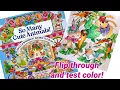 Flip Through and test colour in So Many Cute Animals