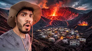 Entré al PUEBLO que vive dentro de un VOLCÁN ACTIVO 🌋 | Cabo Verde 🇨🇻