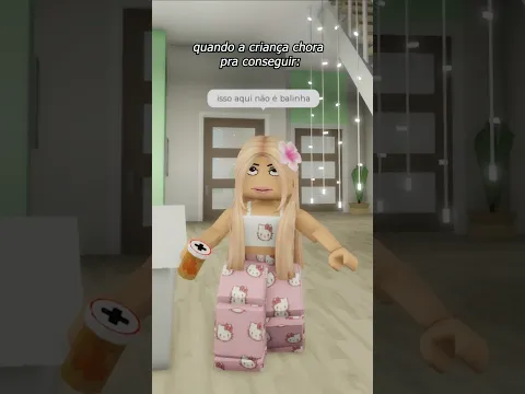 quando a criança chora pra conseguir #roblox #brookhaven