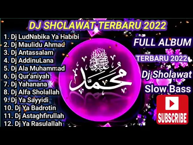 Download MP3 DJ SHOLAWAT TERBARU 2022‼️DJ LUDNABIKA YA HABIBI FULL ALBUM 2022