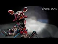 Nightmare Mangle all voice lines