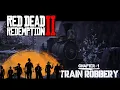 RED DEAD REDEMPTION 2 - First Train Robbery Leviticus Cornwall Train Robbery