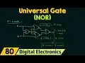 NOR Gate as Universal Gate