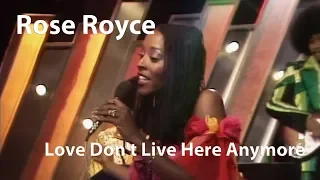Rose Royce Love Don T Live Here Anymore 1978 Restored 
