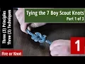Knot Instruction - 7 Boy Scout Knots