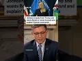 Johnson breaks from Trump and wants Bondi to come forward and explain Epstein comments