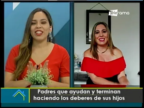 Padres que ayudan y terminan haciendo los deberes de sus hijos